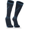 Водонепроницаемые носки DEXSHELL LONGLITE SOCKS черный/синий L (43-46) DS72506JBBL