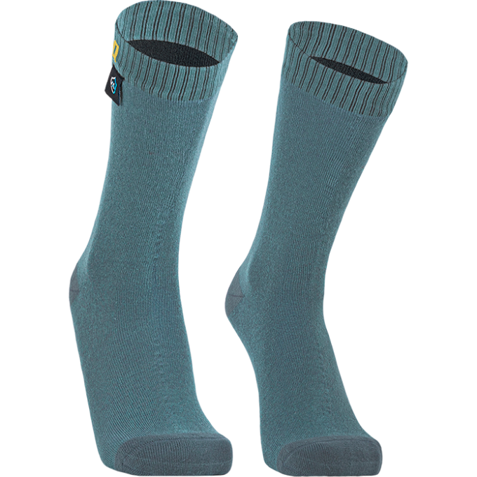 Водонепроницаемые носки DEXSHELL ULTRA THIN CREW серо-голубой L (43-46) DS683MPBL